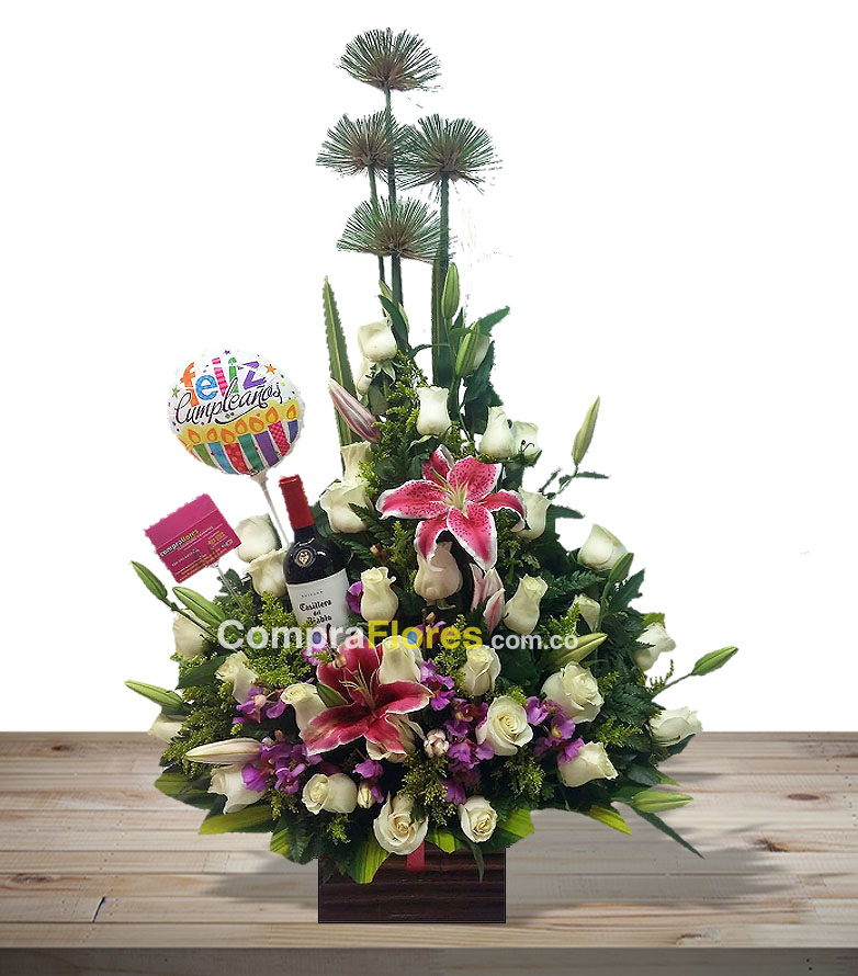 Para Ti Mujer Feliz DÃ­a Arreglos florales Cali