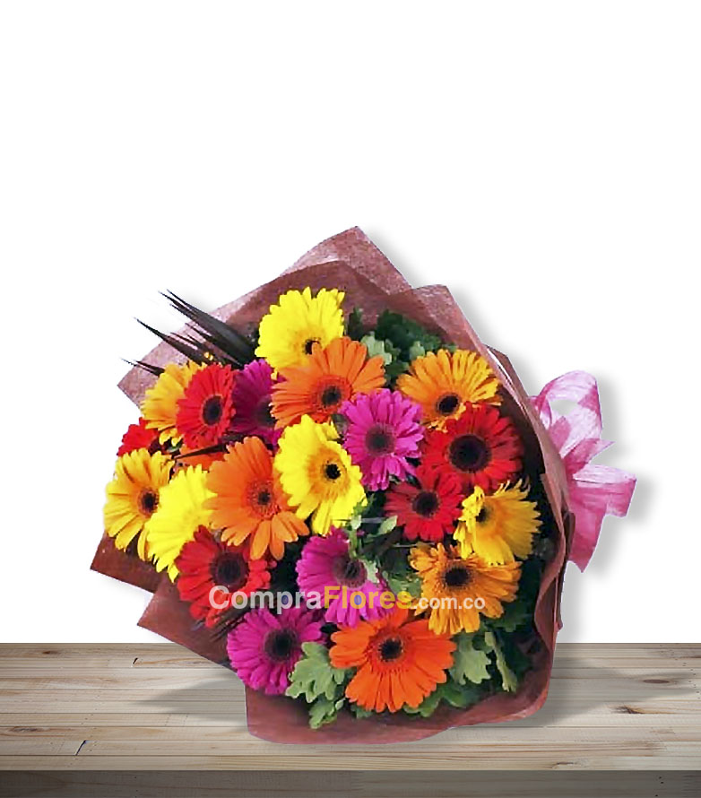 Ramillete de Flores en Gerberas cali