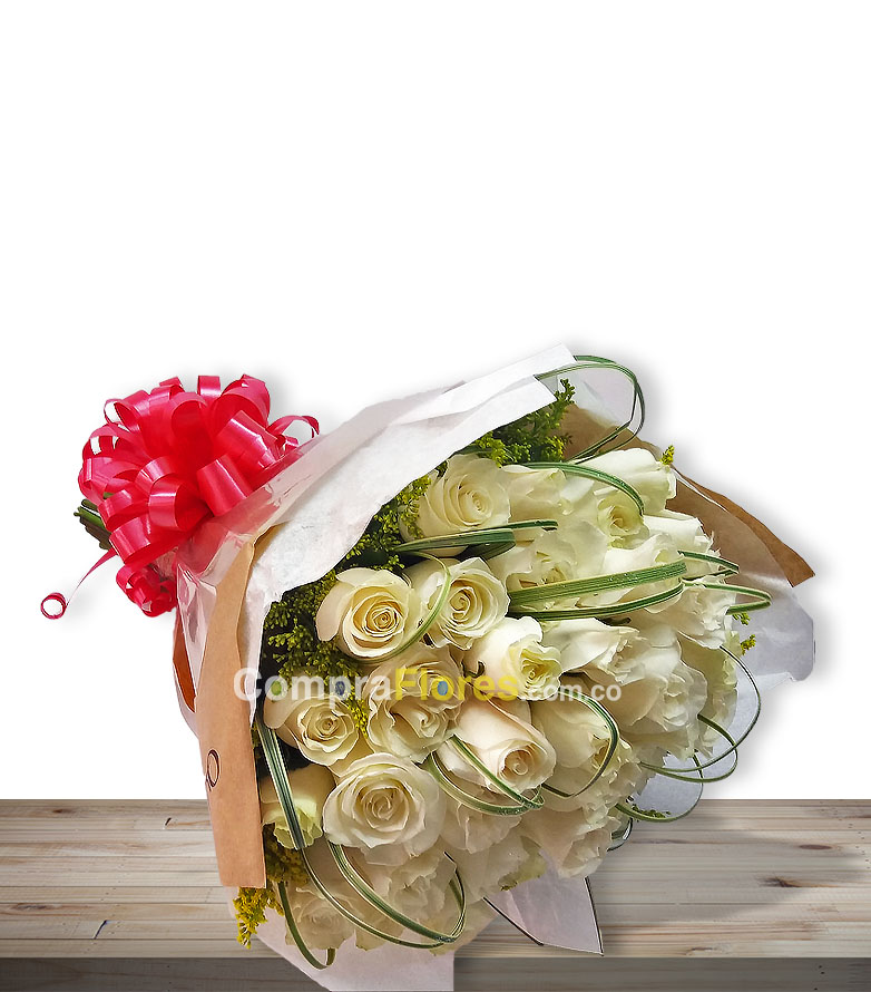 Ramillete de Flores x 36 rosas 