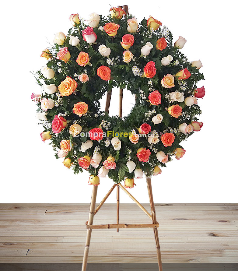 Funebre Redondo Colores