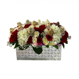 Ramo Floral con Fresas 