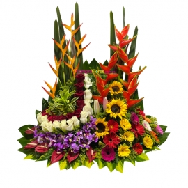 Jardin Floral Flores Surtidas