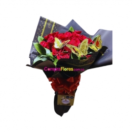 Bouquet Rosas y Chocolates