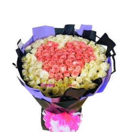 Ramo Buchon de Rosas en Base