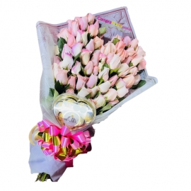 Ramillete Rosas Rosadas 